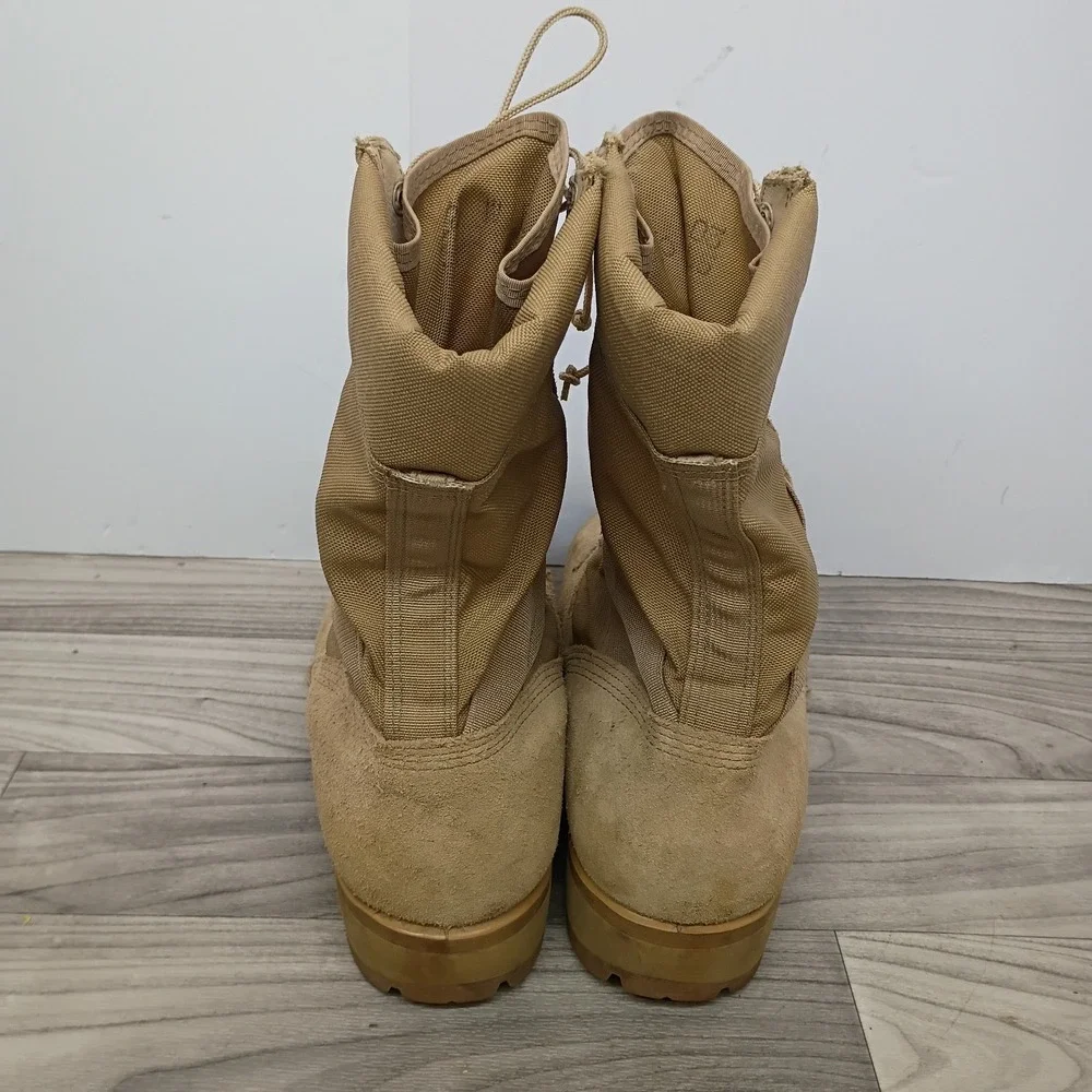 US Military Coyote Hot Weather Combat Boots Vibram Surplus 2003 Men's Size 12 W